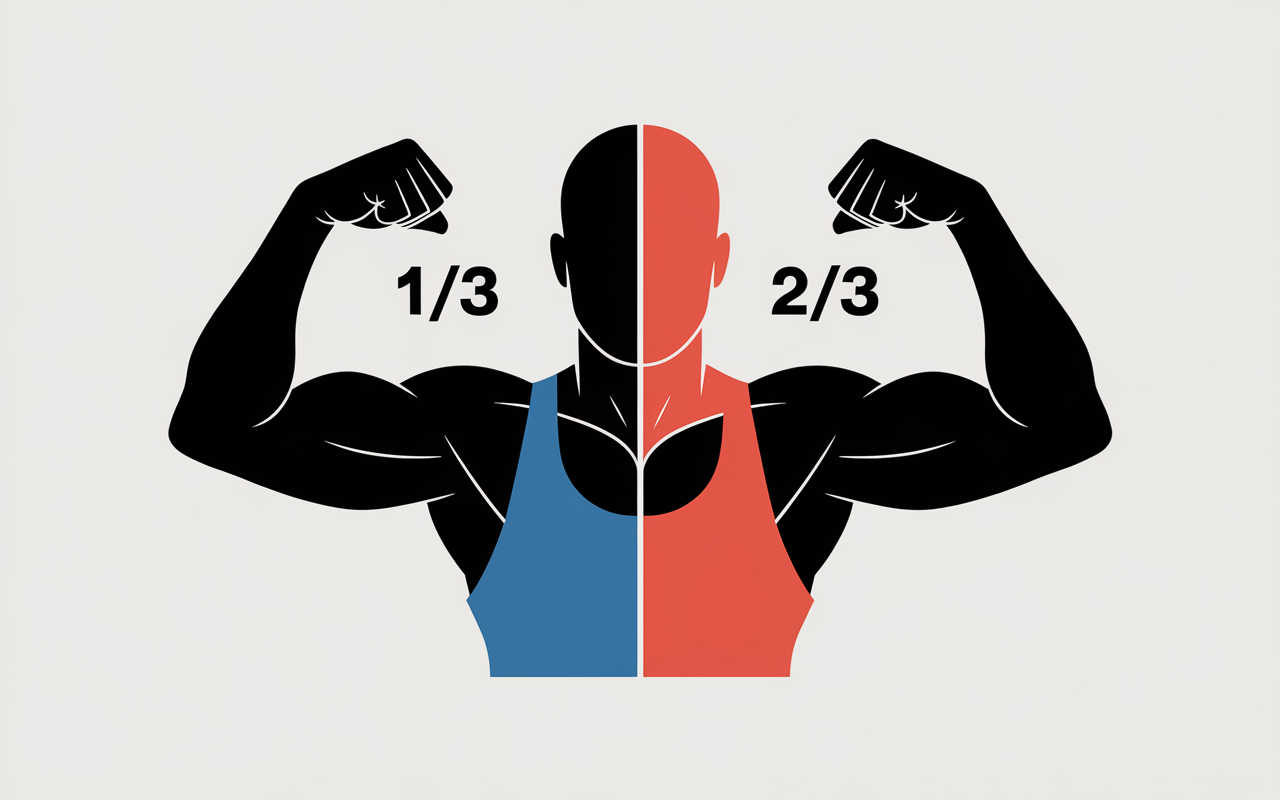 prise de volume bras anatomie biceps triceps avant-bras schema