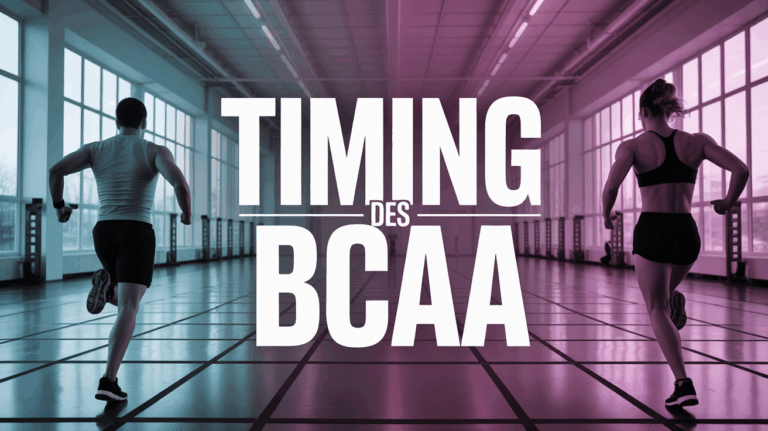 image de salle de sport moderne avec supplement et haltere pour timing des bcaa
