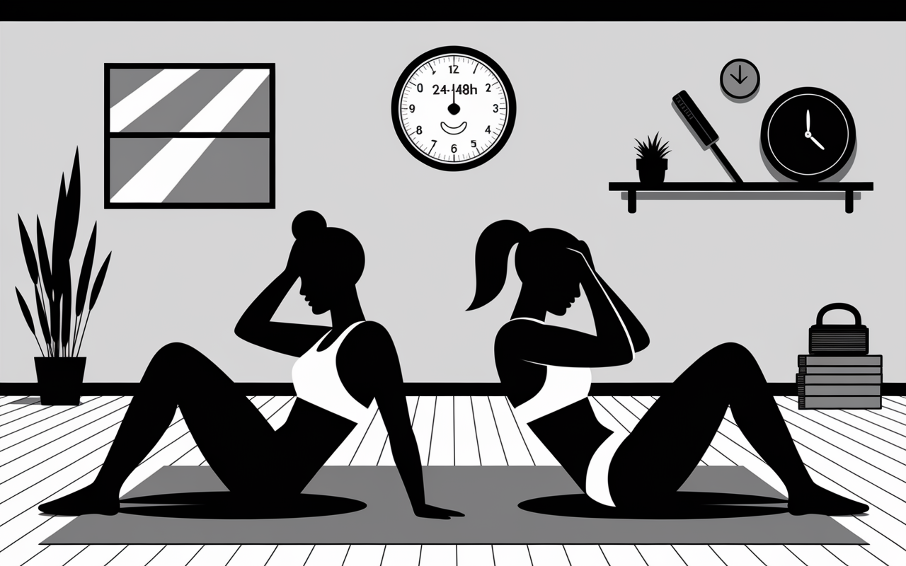 abdos recuperation chrono motivation fatigue