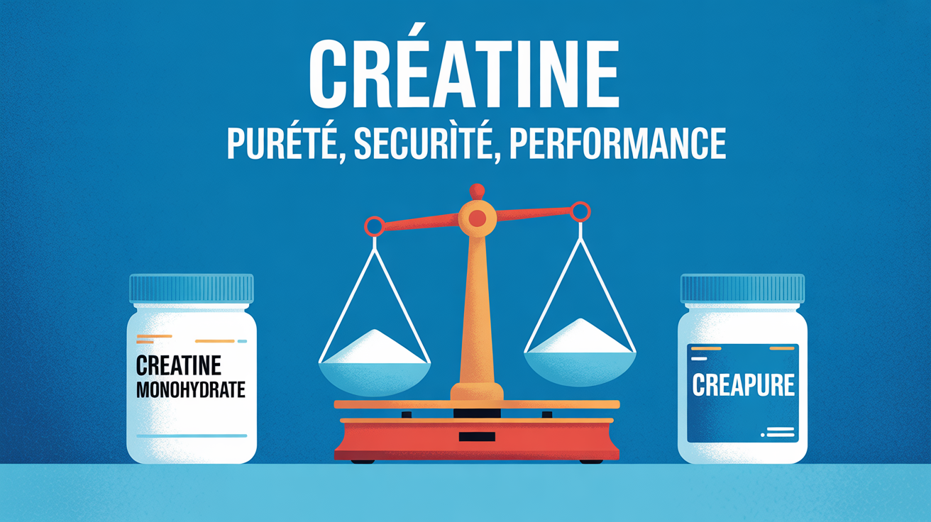balance laboratoire avec creatine monohydrate et creapure purete securite