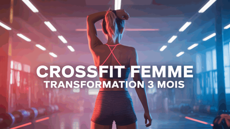 crossfit femme avant apres 3 mois silhouette salle sport