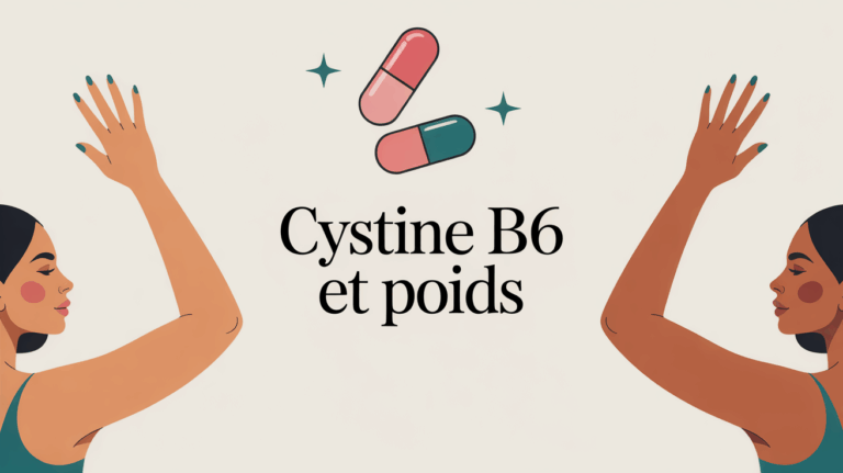 Cystine B6 poids, chevelure brillante et ongles robustes