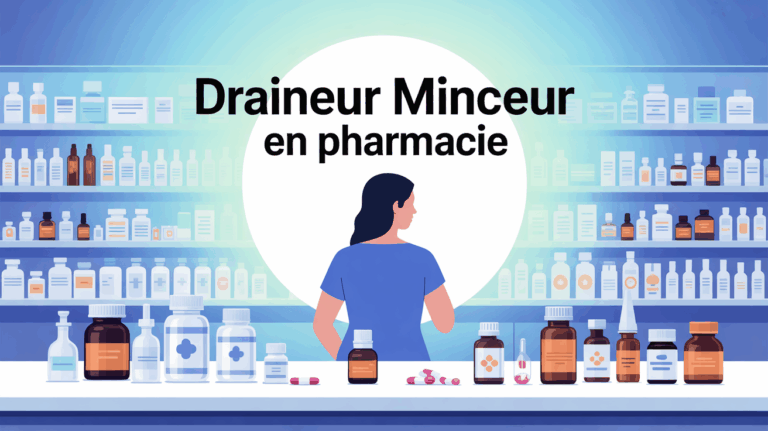 image draineur minceur pharmacie flacons ampoules gélules bien-être
