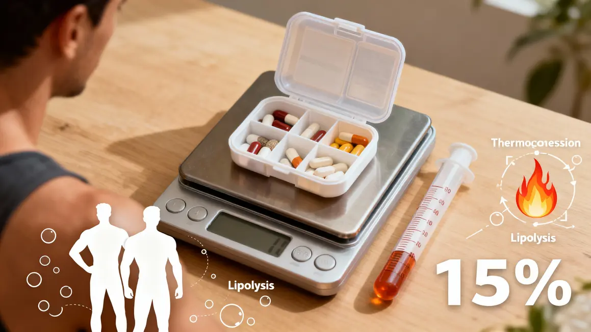 Complément alimentaire thermogenèse lipolyse brûleur de graisse homme