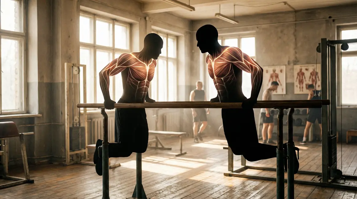 dips musculation salle de sport