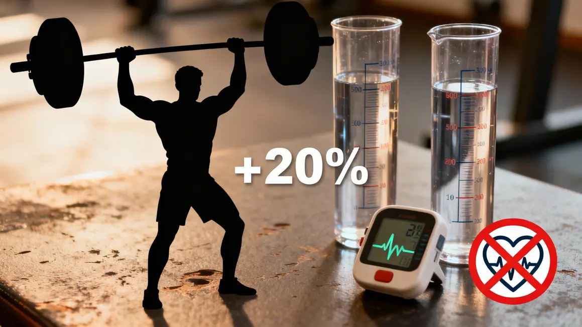 sportif haltere deux verres eau cardiofrequenceur anti crampe