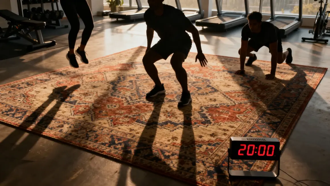 Séance HIIT maison exercices intensifs perte de poids