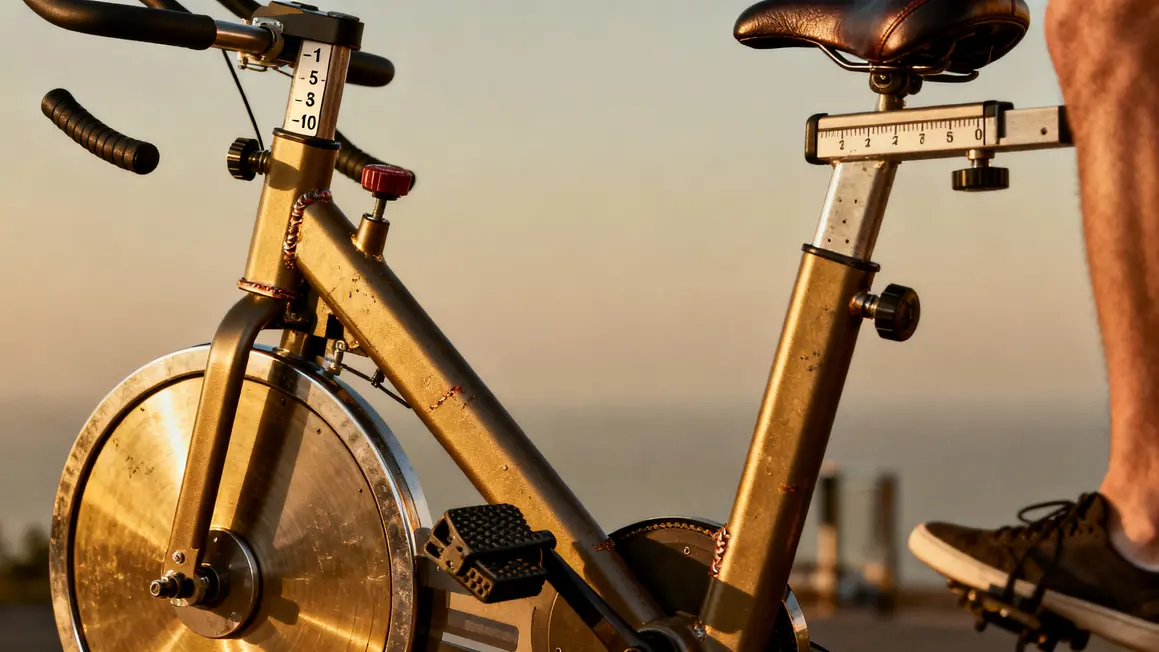 Vélo BikeErg Concept2 avec volant d'inertie et damper