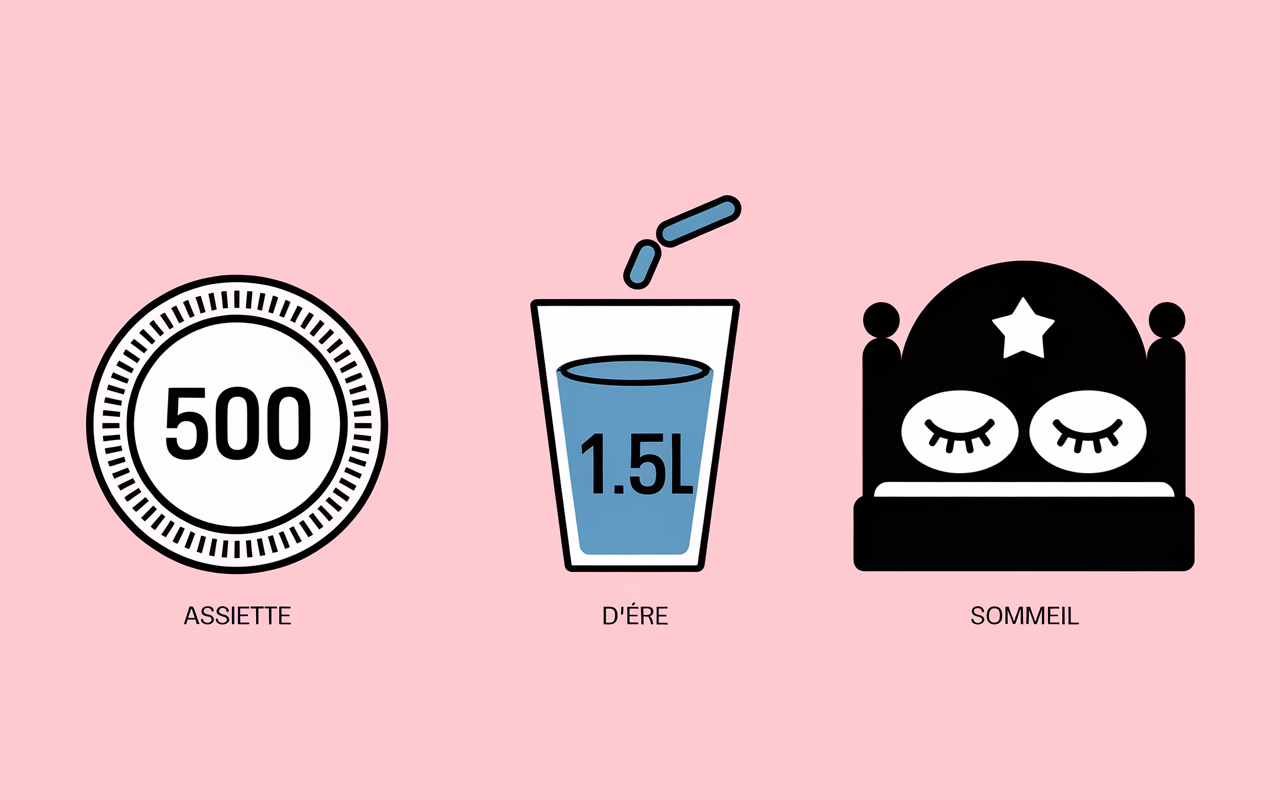 maigrir vite et bien calories hydratation sommeil