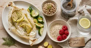 Recette pour maigrir le ventre : menus brûle-graisse, cabillaud gingembre et quinoa