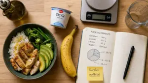 Manger prise de masse : surplus 300-500 kcal, macros simples