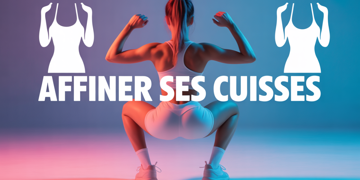 Femme effectuant des squats pour affiner ses cuisses