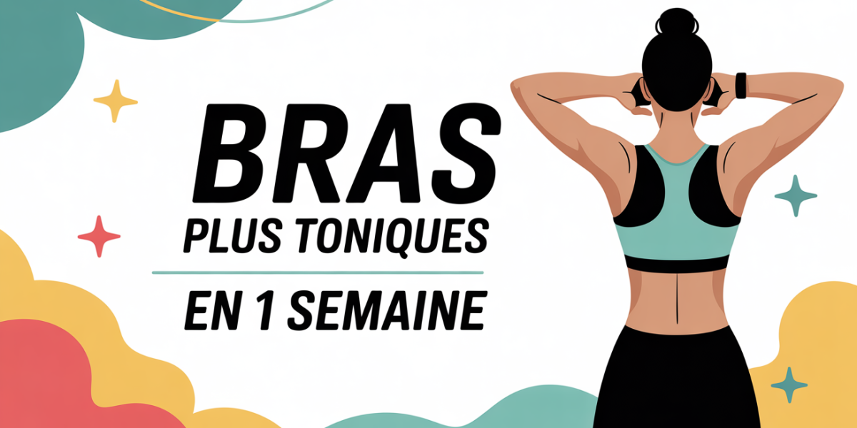 Exercice bras toniques 1 semaine silhouette sport