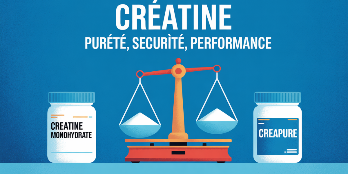 balance laboratoire avec creatine monohydrate et creapure purete securite