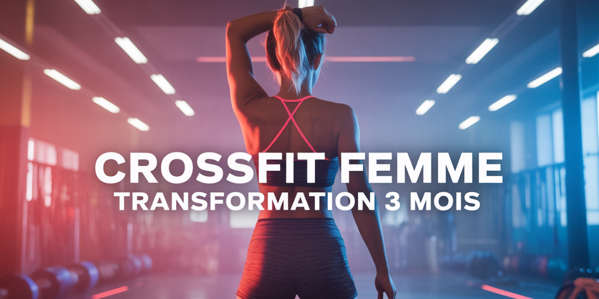 crossfit femme avant apres 3 mois silhouette salle sport