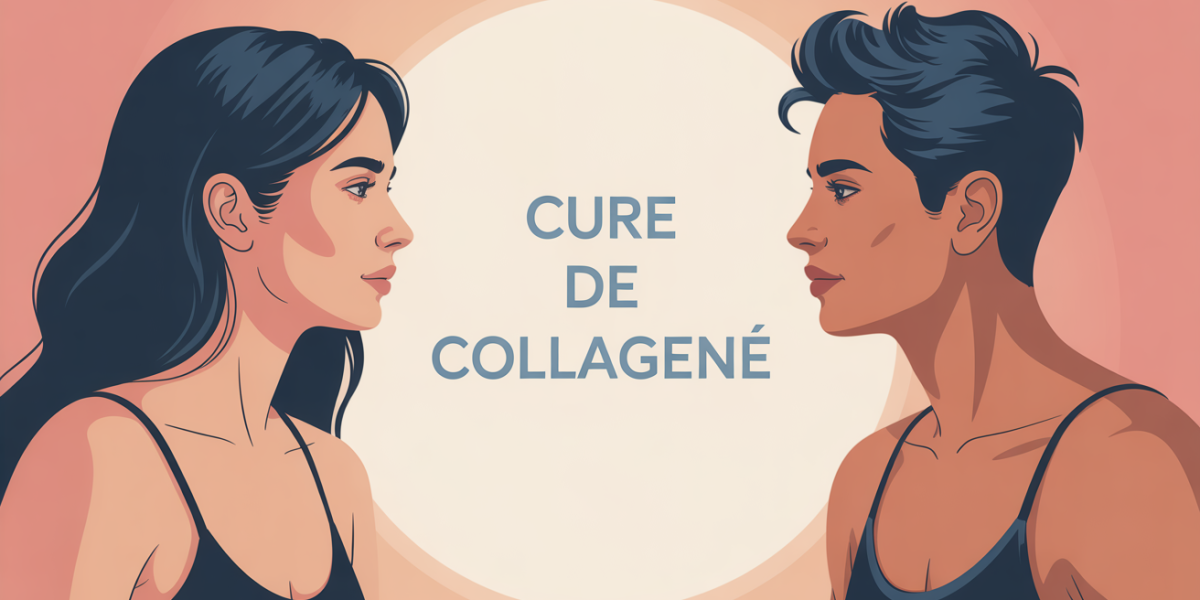 silhouette peau lumineuse cure de collagene