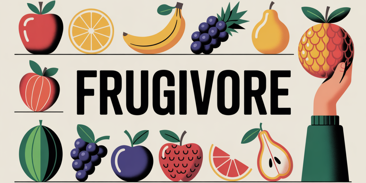 tableau frugivore fruits frais