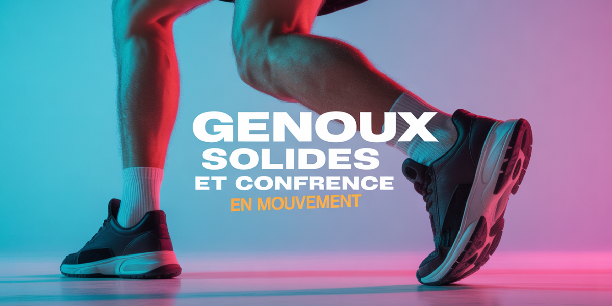 genoux solides muscles visibles confiance mouvement