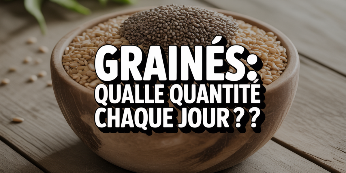 Bol melange graines chia lin sesame courge chanvre quantite quotidienne