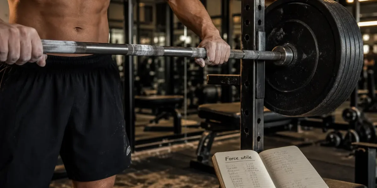Musculation pour la force : squat avec barre, 80% 1RM