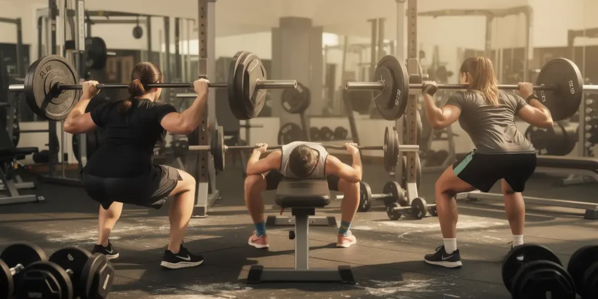 powerlifting salle musculation trois mouvements