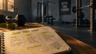 Push pull legs : plan d’entraînement 3 à 6 séances