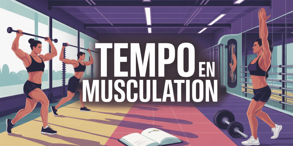Salle musculation, carnet, tempo en musculation, ambiance dynamique